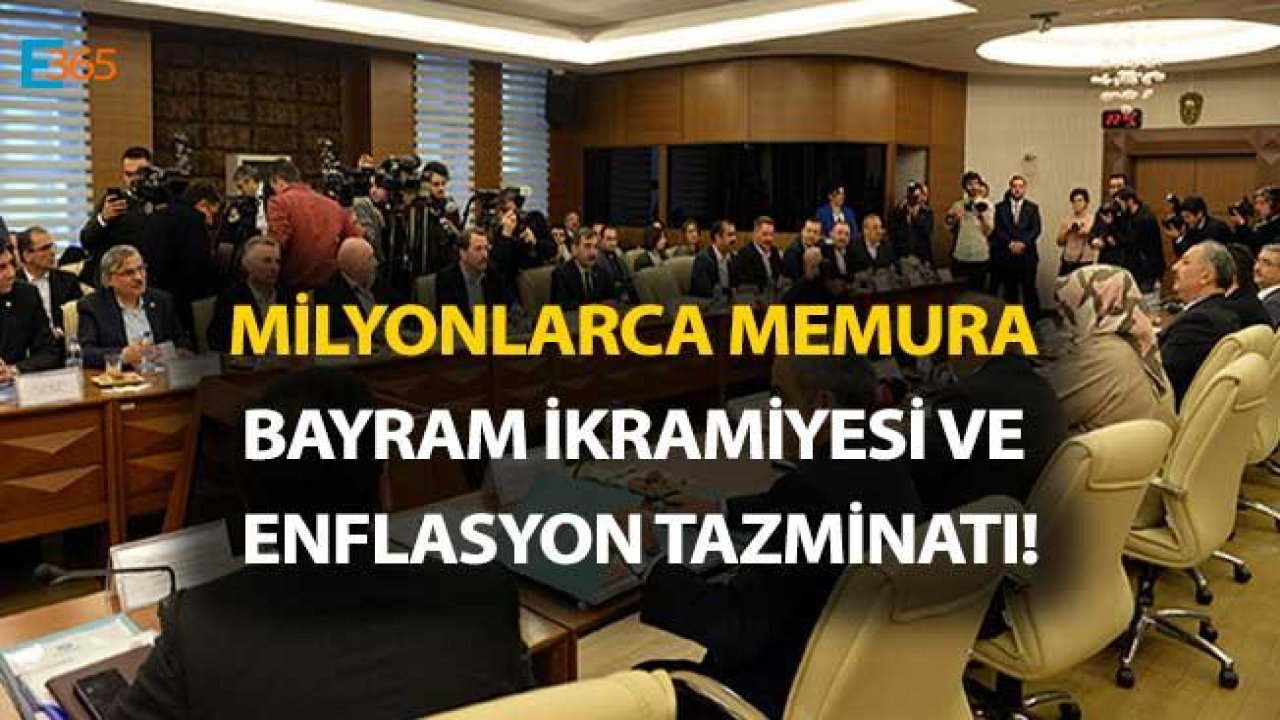 Milyonlarca Memura Enflasyon Tazminatı ve Bayram İkramiyesi!