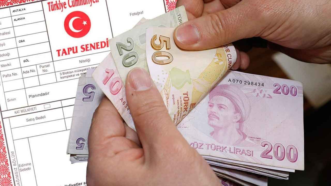 Konut satışı patladı, devletin kasasına giren tapu harcı geliri 21 milyar lirayı aştı!