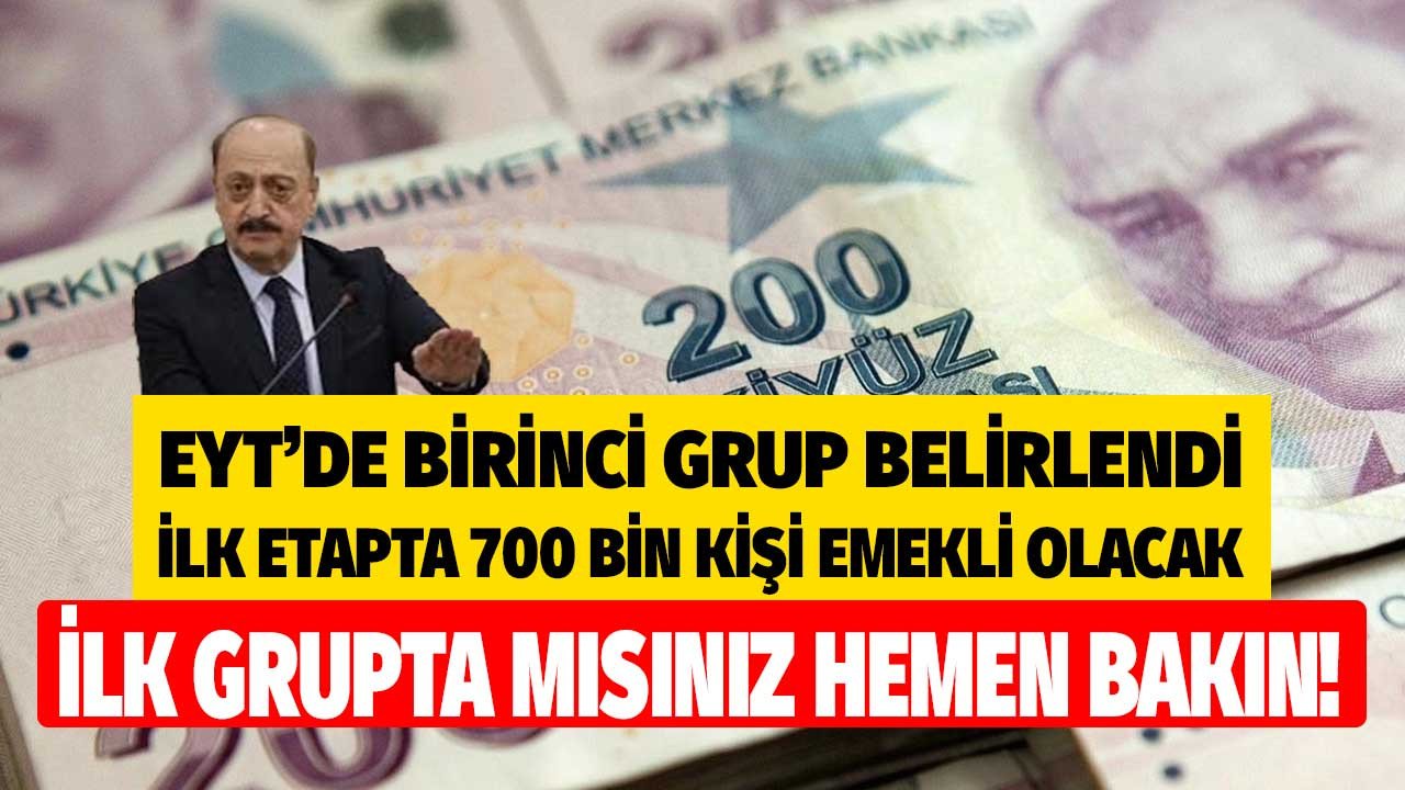 EYT piyangosu ilk etapta 700 bin kişiye vuracak! EYT de iki güçlü formül ile emekli olacaklar arasında mısınız hemen bakın