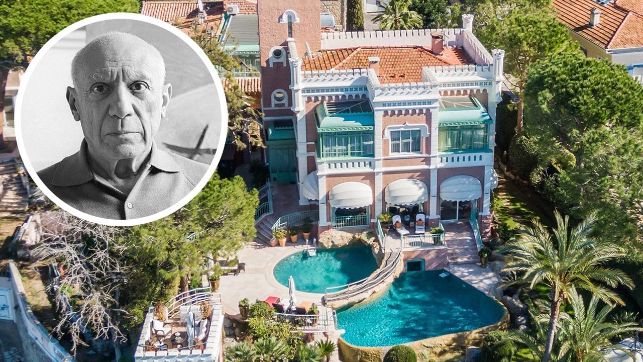 Picasso'nun yaşadığı villa 30 milyon dolara satılıyor!