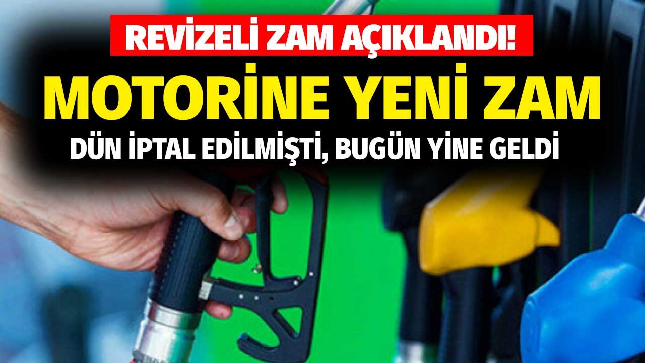 Akaryakıt fiyatları için son dakika duyurusu: İptal edilen zam revizeli geliyor! LGP otogaz, benzin ve motorine zam kaç TL gelecek?