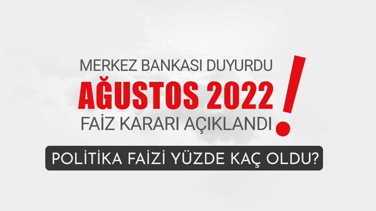 SON DAKİKA: Merkez Bankası Ağustos ayı faiz kararını açıkladı, sürpriz faiz indirimi geldi! 100 baz puan ne demek, dolar altın ne olur?