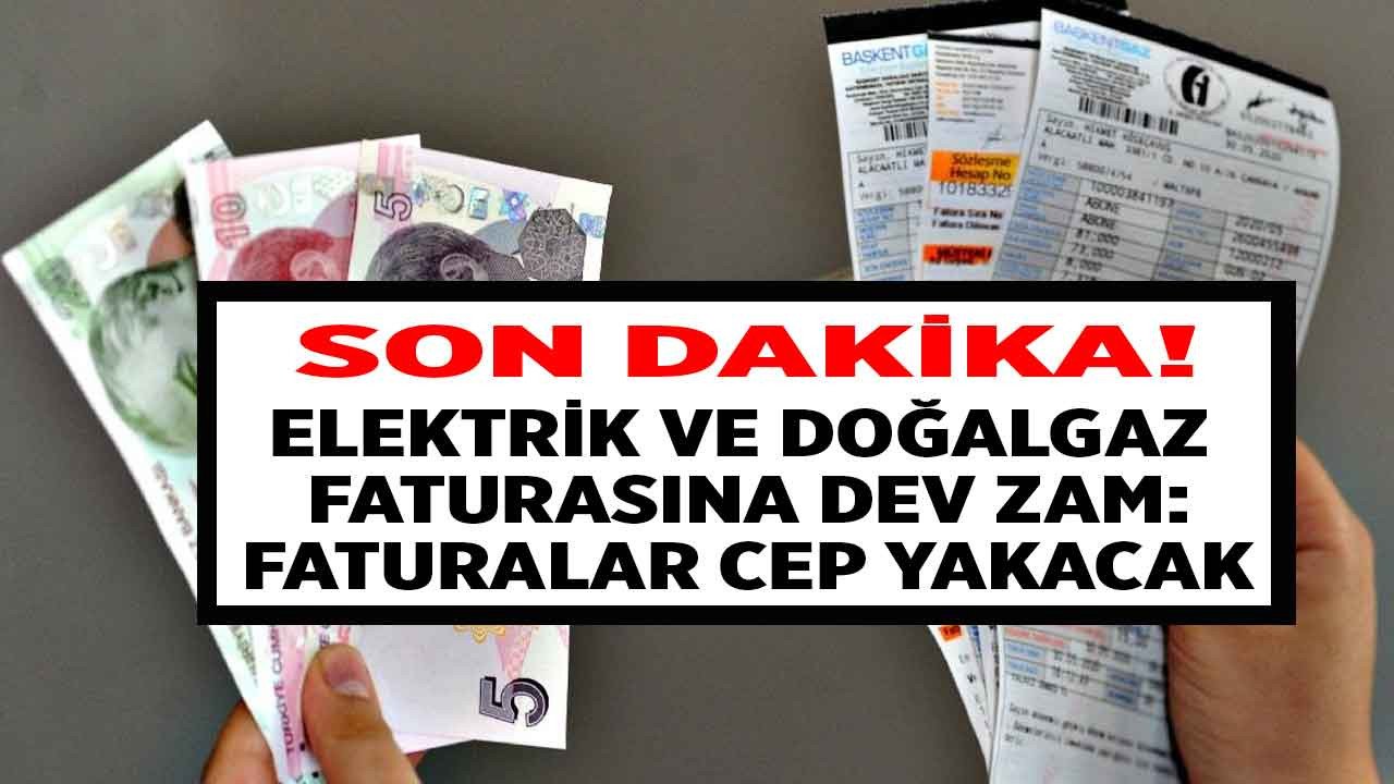 Eylül ayı dev zamlarla başladı: Elektrik ve doğalgaza rekor zam açıklandı! 1 M3 doğalgaz ve 1 KW elektrik kaç TL oldu?