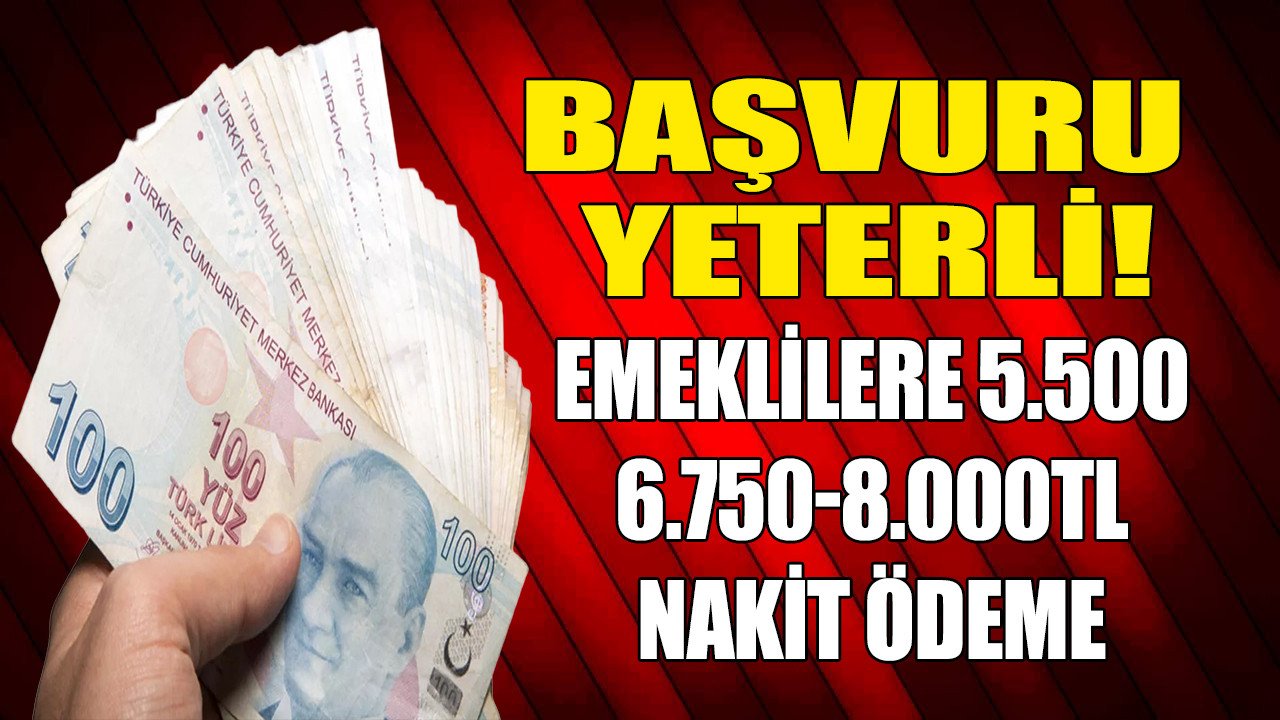 Maaş alan tüm emekliler başvuru yeterli! Maaşını TEB'e taşıyan emeklilere 5.500, 6.750, 8.000 TL nakit promosyon ödemesi