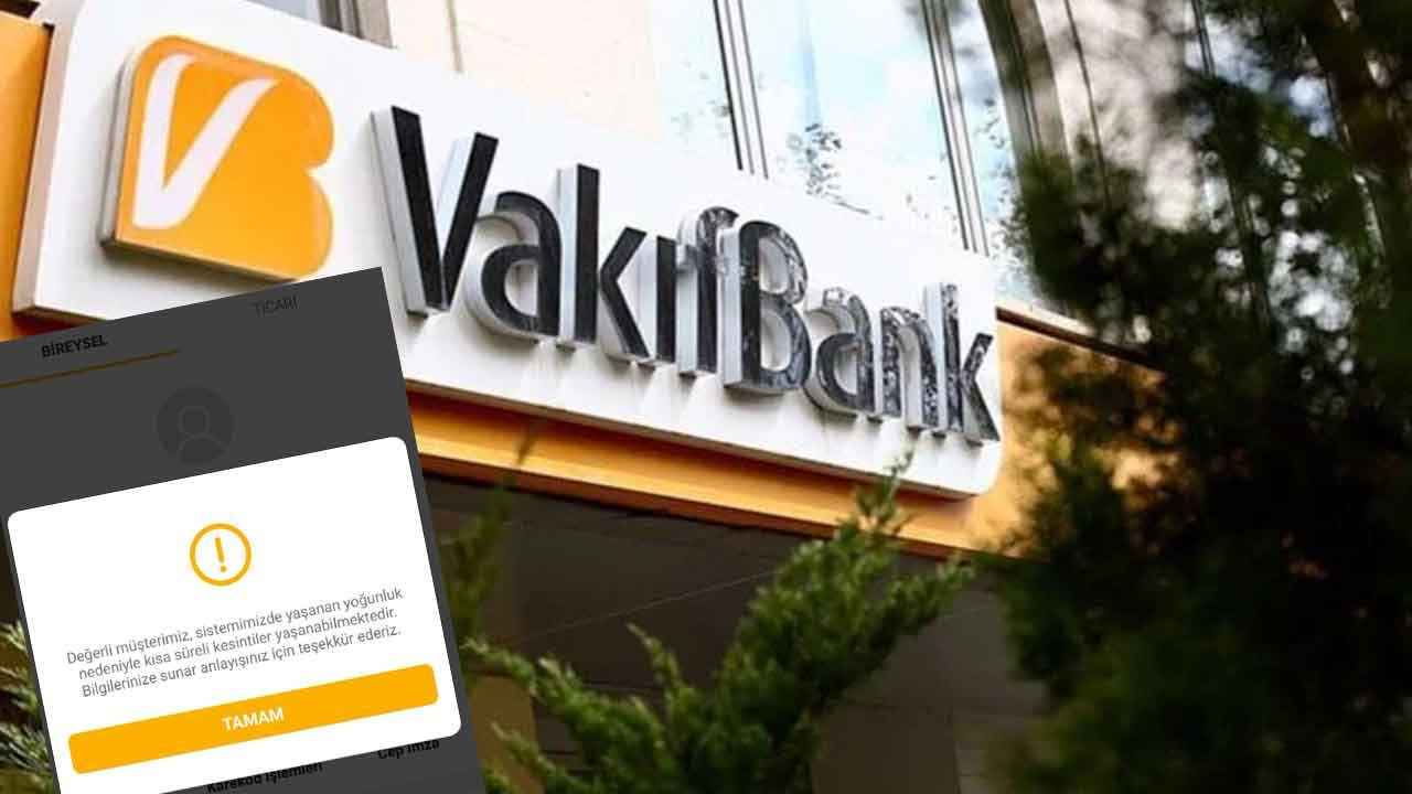 Vakıfbank mobil şube çöktü mü, neden açılmıyor, 15 Eylül 2022 Vakıfbank'ın uygulaması neden çalışmıyor, ne zaman düzelir?