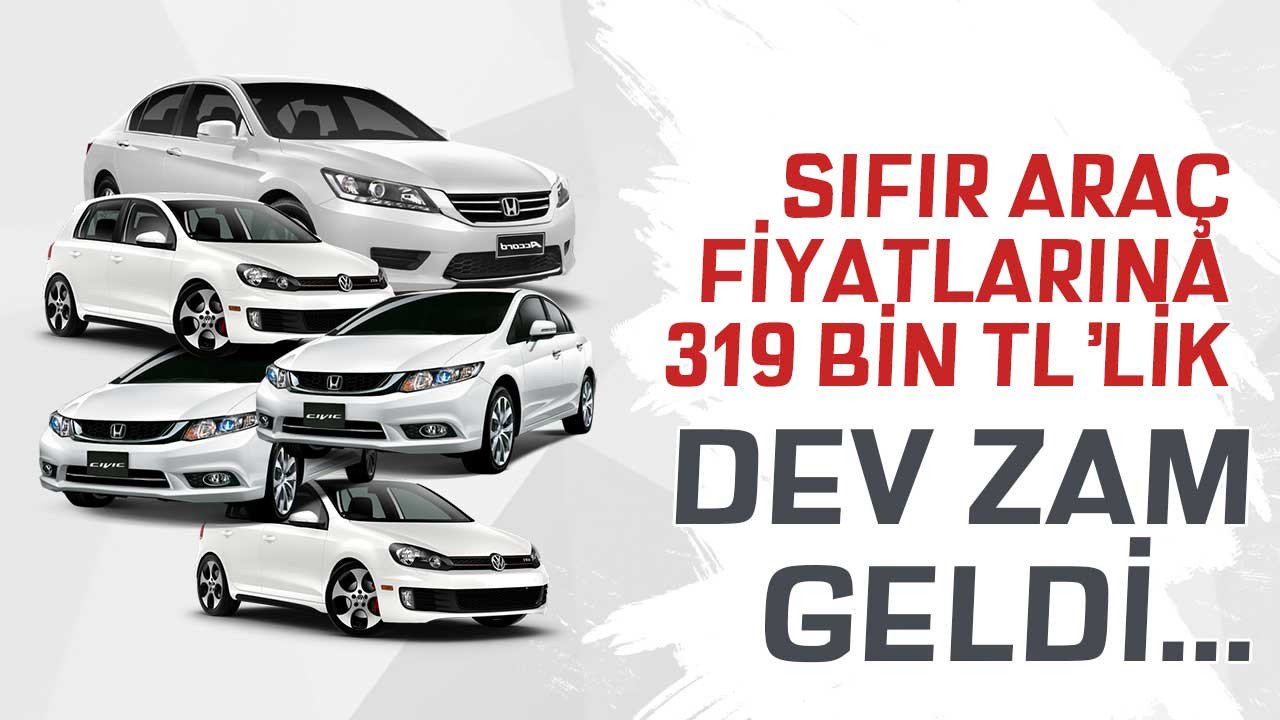 Sıfır araba fiyatları ucuzlayacak diye bekleyenlerin gözleri yaşlı! Toyota Corolla 2022 modeline 319.250 TL zam geldi