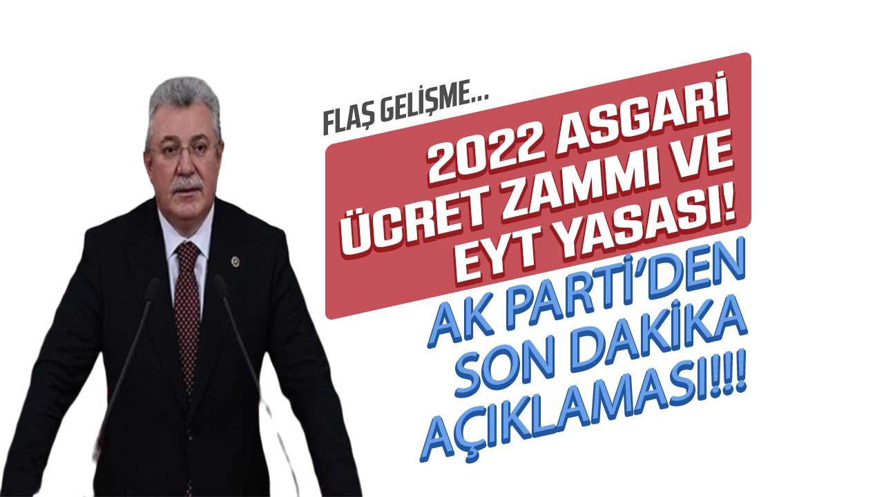 AK Parti'den son dakika EYT ve asgari ücret 2023 zammı açıklaması! 2023'te fevkalade memur emekli maaşı asgari ücret zammı geliyor