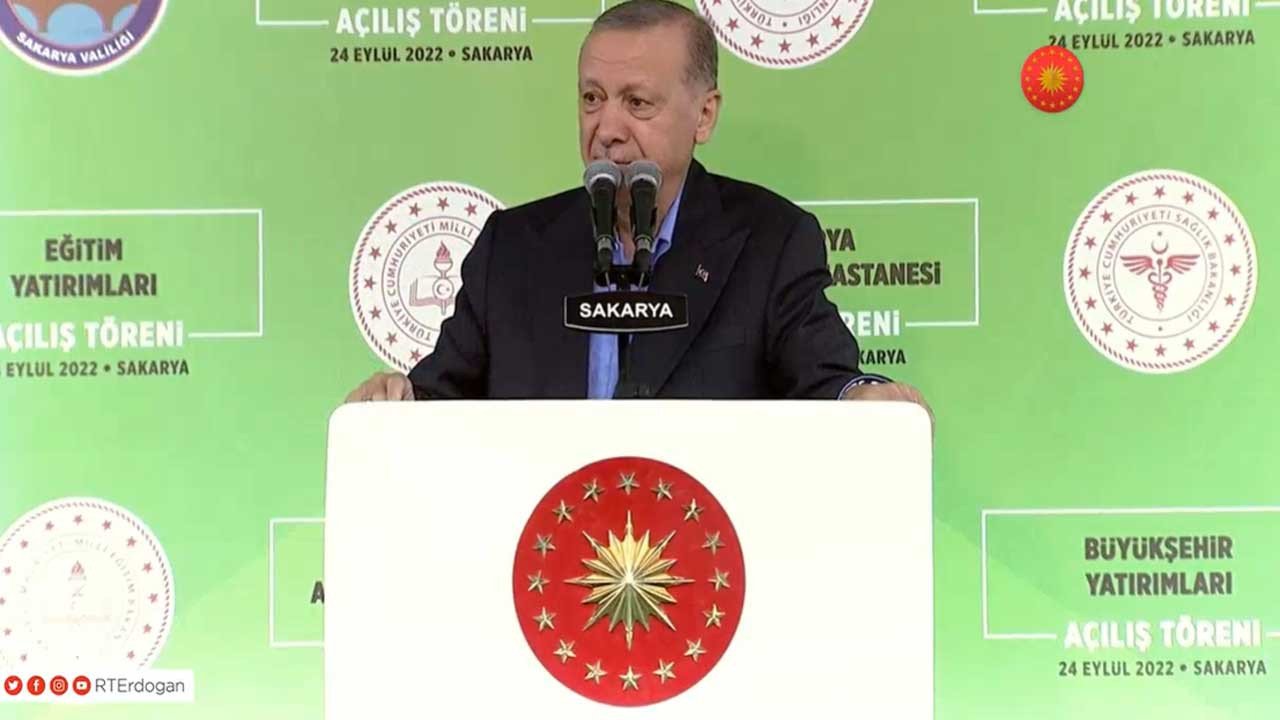 Cumhurbaşkanı Erdoğan Sakarya'da! Sakarya Acil Durum Hastanesi ve toplu açılış töreni ile 42 proje birden açıldı