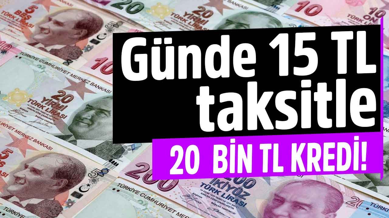 60 ay vadeli destek kredisi! Vakıfbank günde 15 TL taksit ödeyene 20 bin TL kredi veriyor