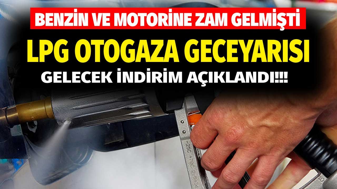 Arabası LPG'li olanlar gaza basacak! Motorin ve benzine çifte zam sonrası LPG otogaz fiyatı için indirim müjdesi geldi