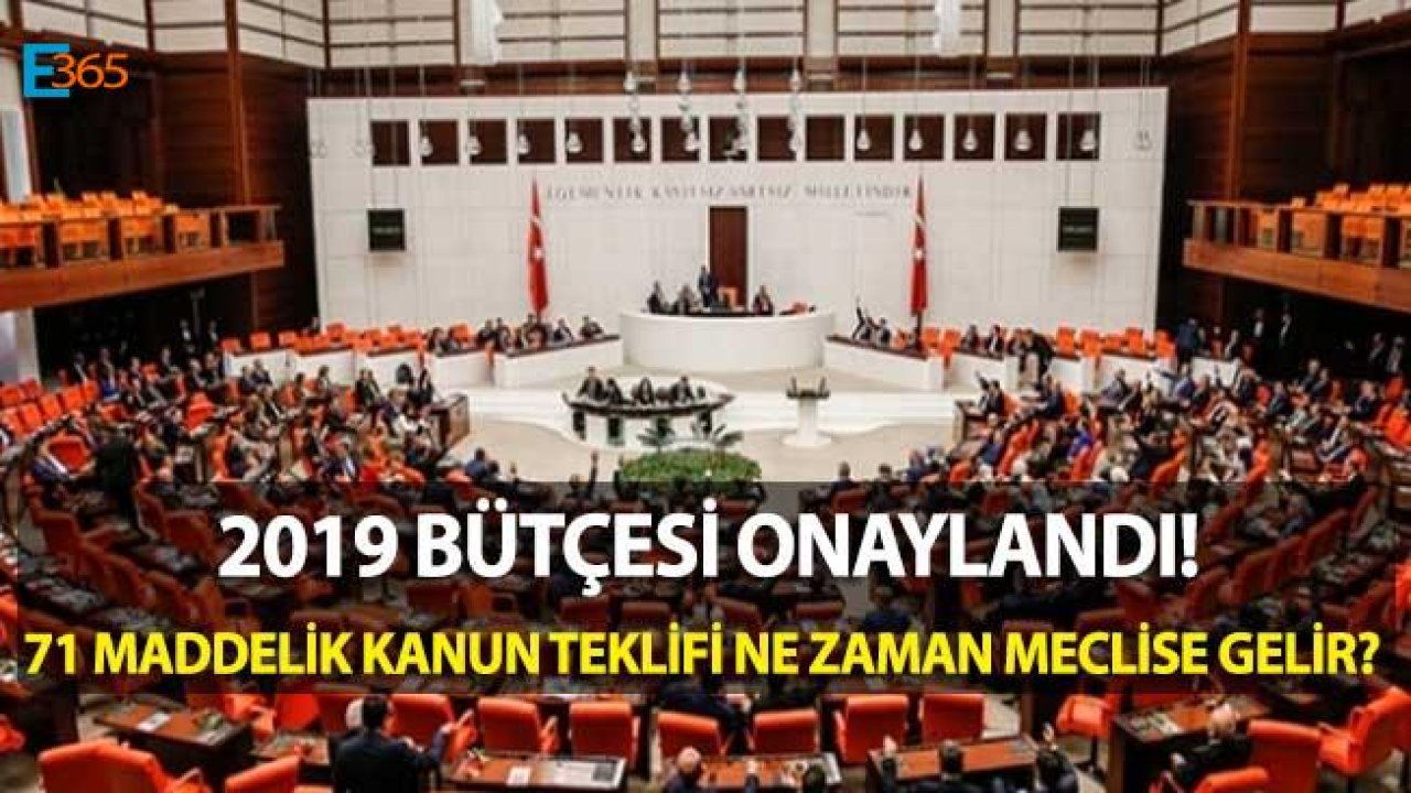 2019 Kira Artış Oranı ve Tasfiye Kararnamesi Pazartesi Meclis Gündemine Taşınacak!