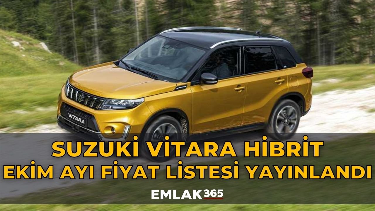 Suzuki Vitara Hibrit Ekim ayı fiyat listesi yayınlandı! O model yeni aya zamsız girdi