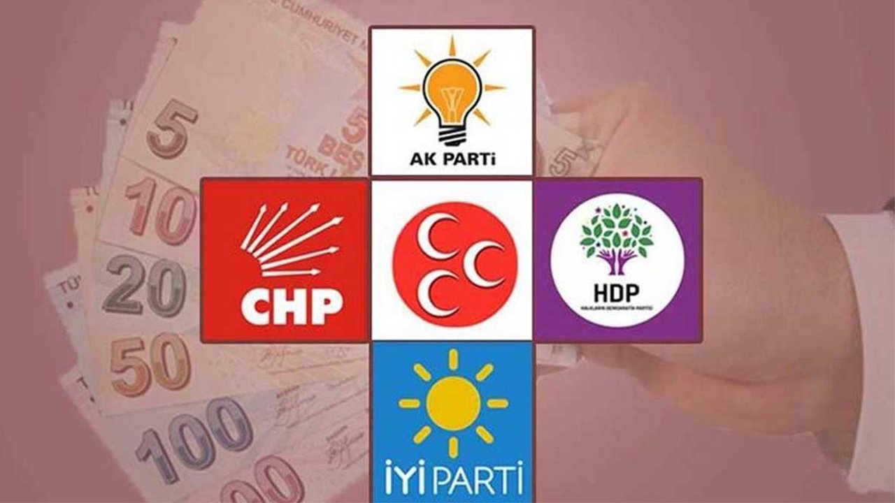 Siyasi partilere verilecek seçim yardımları belli oldu! AK Parti, CHP, HDP, MHP, İYİ Parti!