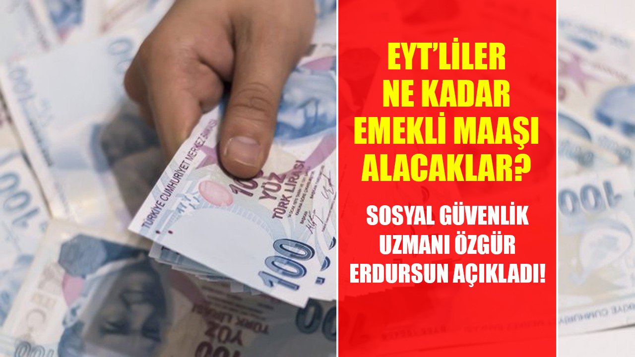 EYT'lilerin emekli olduklarında kaç TL emekli maaşı alacaklarını açıkladı!