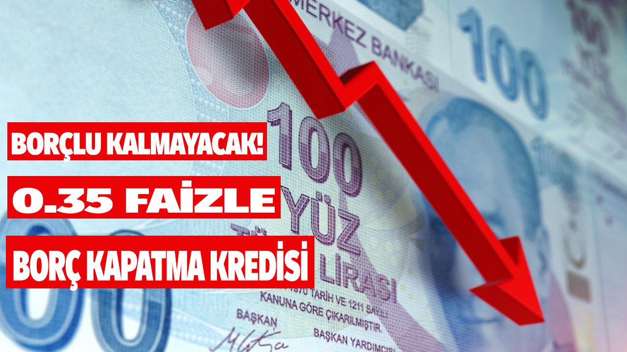 Borç kapatma kredisi müjdesi Cumhurbaşkanı Erdoğan'dan geldi Halkbank o kişilere 6 ay ötelemeli 0.35 faizle kredi kullandıracak