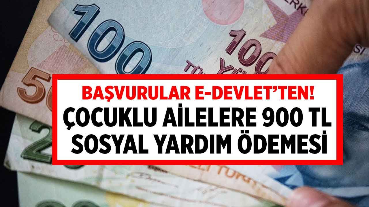 ilkokul ortaokul lise üniversite fark etmiyor! Okula çocuğu giden ailelere e Devlet başvurusu ile 900 TL PTT üzerinden ödeniyor