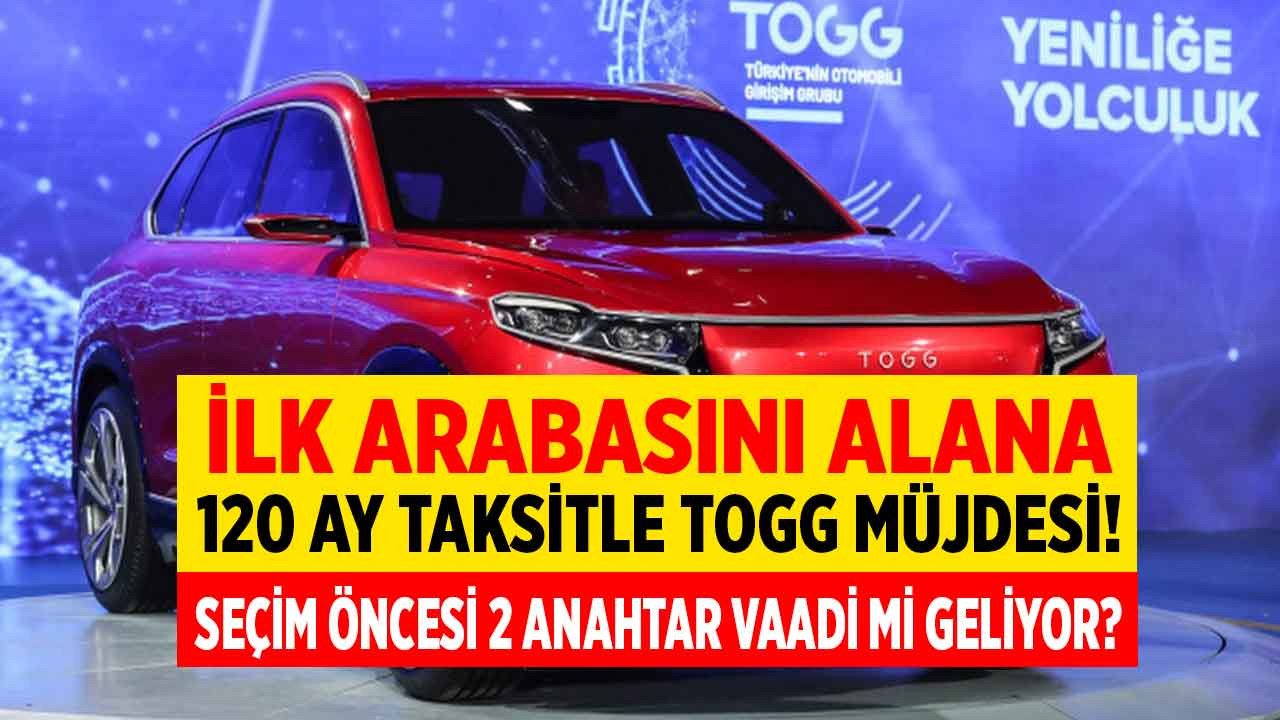 AK Parti'den seçim öncesi 2 anahtar vaadi iddiası TOKİ tamam sırada ilk arabasını alana 120 ay taksitle TOGG mu var?