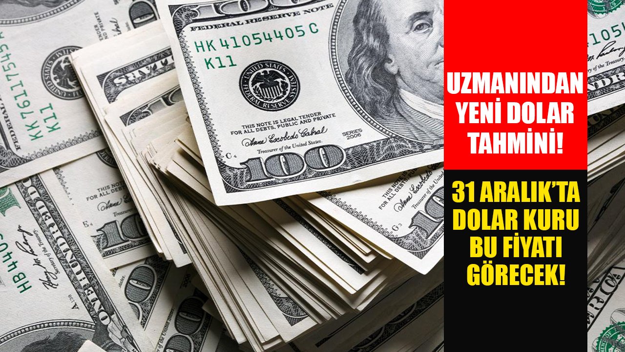 Selçuk Geçer'den yeni tahmin geldi! Dolar kuru 31 Aralık'ta bu fiyatı görecek!