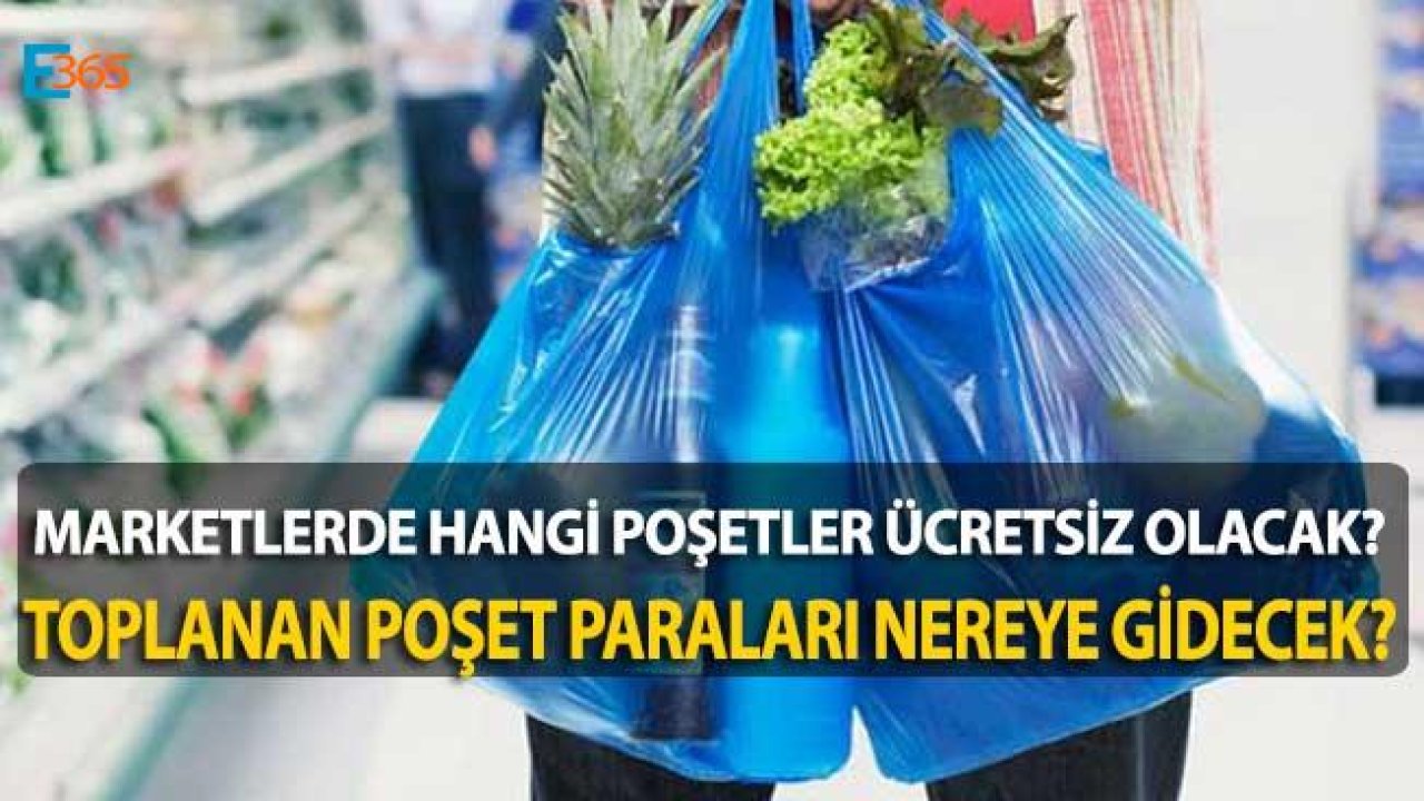 Bakan Kurum Hangi Poşetlerin Marketlerde Ücretsiz Verileceğini Açıkladı!