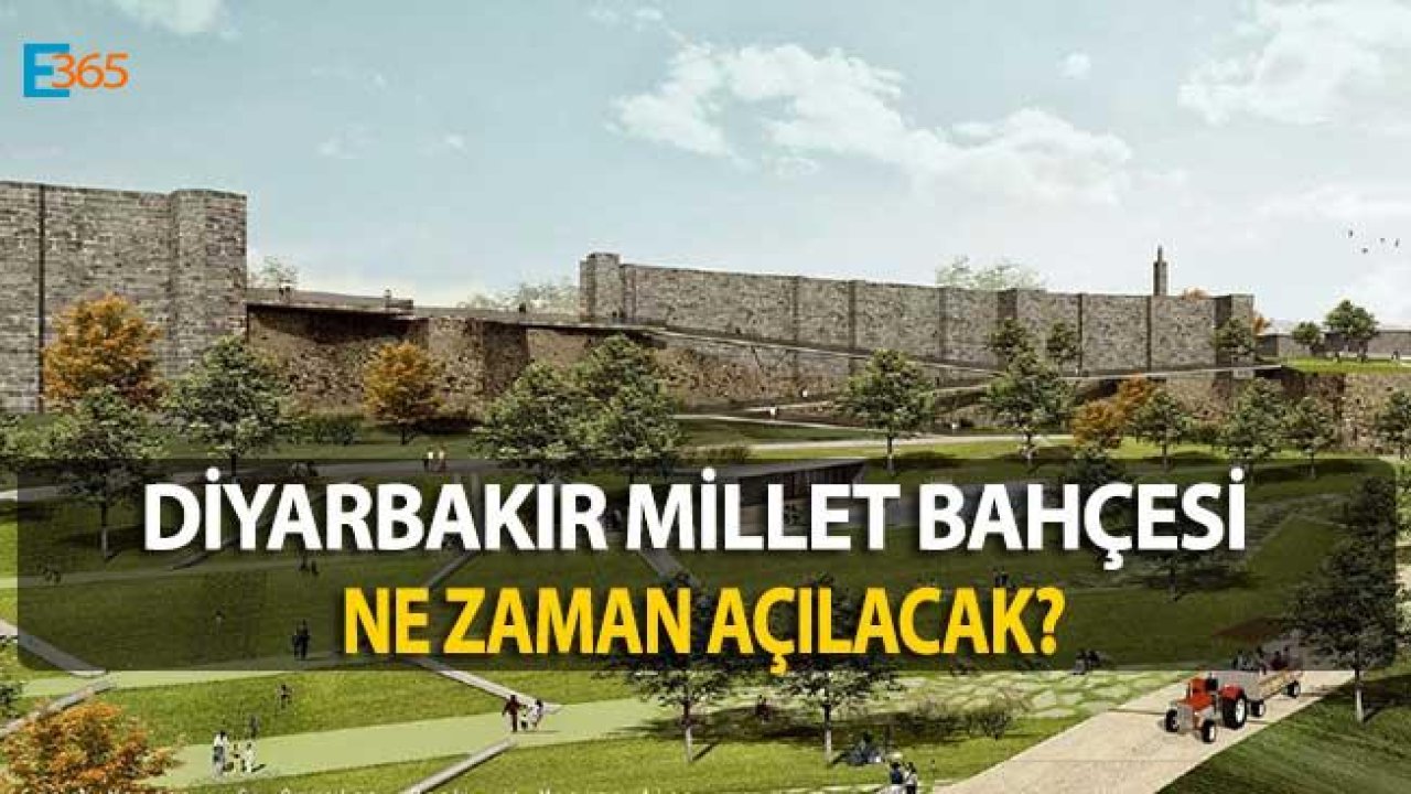 Diyarbakır Millet Bahçesi Açılıyor!
