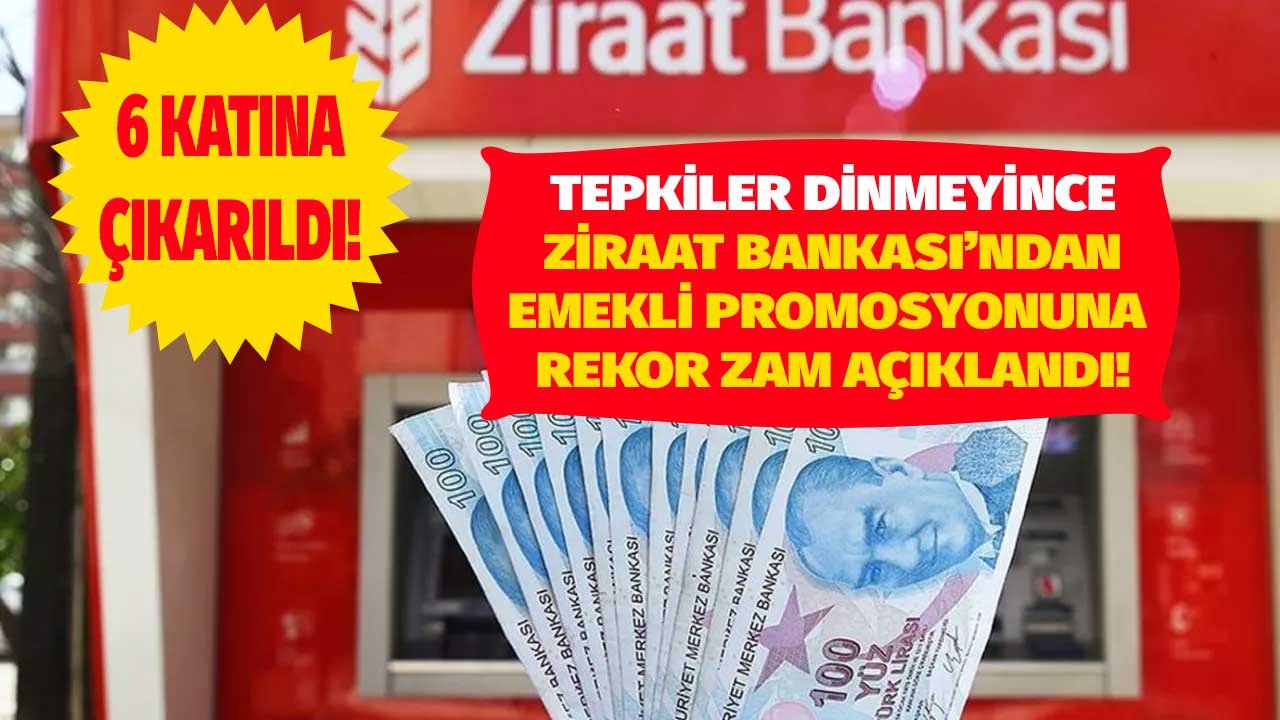 Emeklilere bekledikleri güzel haber geldi Ziraat Bankası Kasım ayı promosyon güncellemesi geldi emekli maaş promosyonu 6 kat arttı!