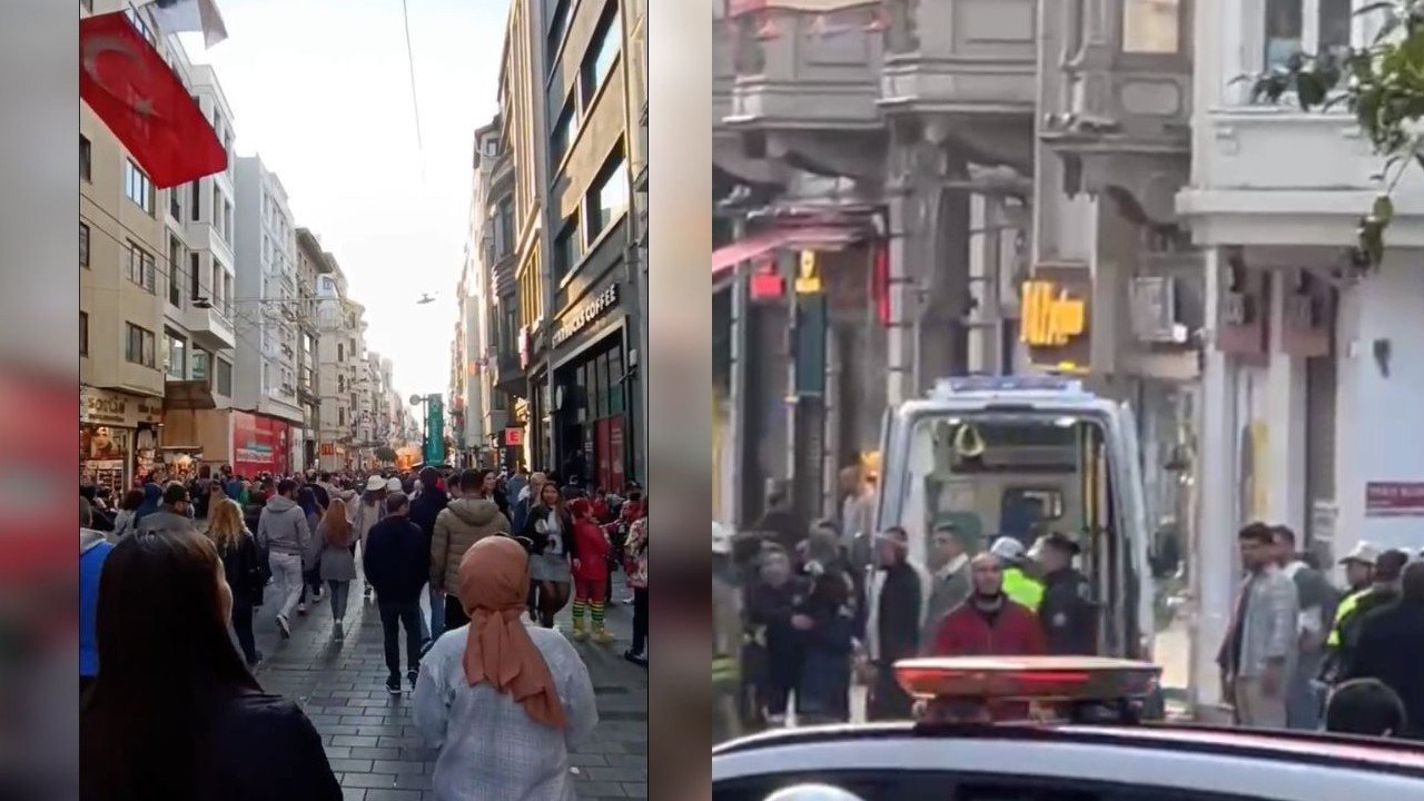 Son dakika, İstiklal Caddesi'nde patlama! Çok sayıda yaralı var!