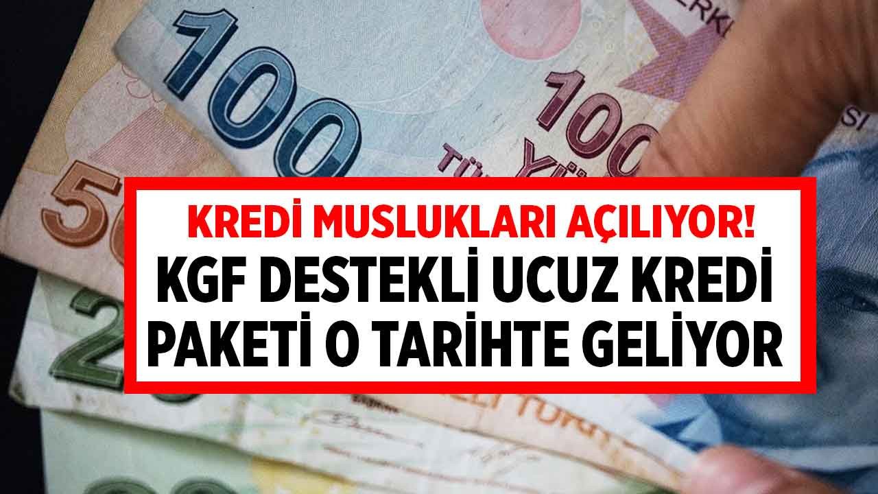 Kredi muslukları açılıyor diyen ünlü ekonomist yeni KGF Destek Paketi ile ucuz kredi geliyor diyerek rakamı verdi