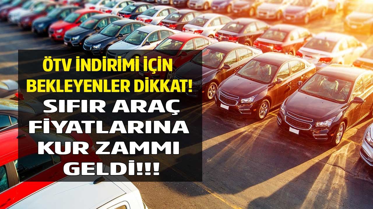 Sıfır araç fiyatlarına Euro zammı geldi! Renault Volkswagen Dacia ve BMW modellerine yeni zam açıklandı