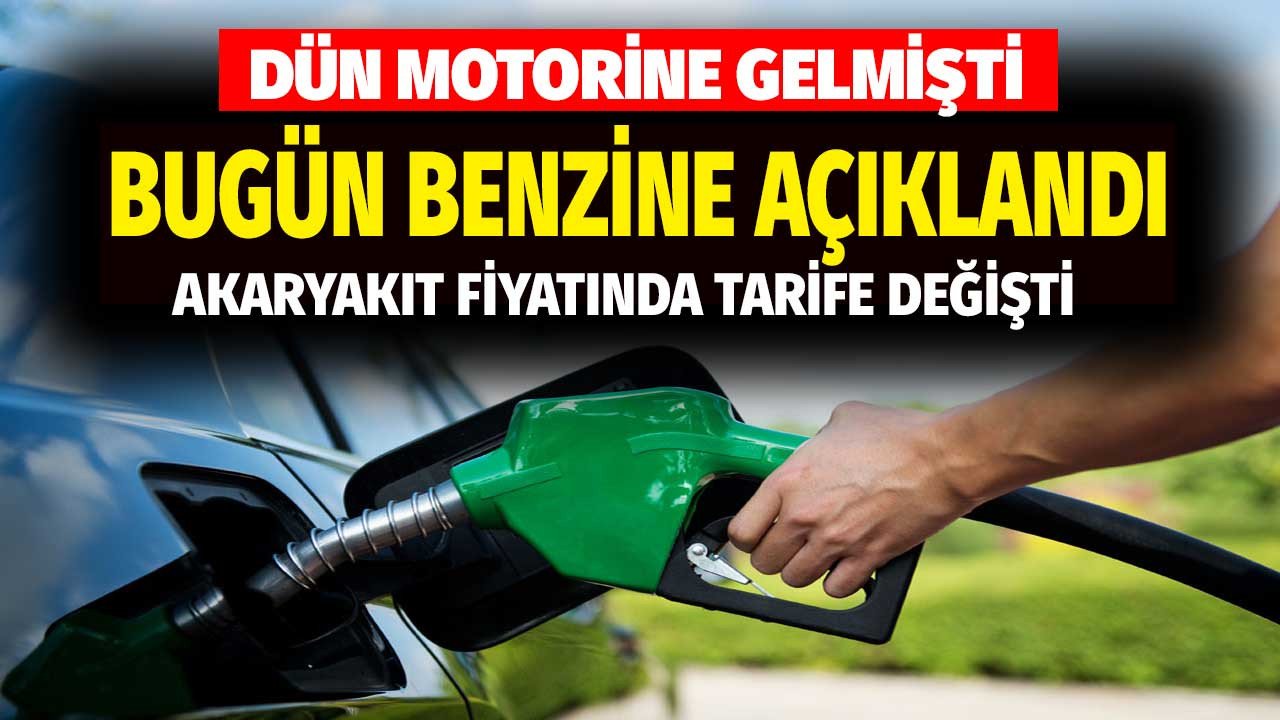 Dün motorine indirim gelmişti bugün benzine açıklandı! Yarın gece gelecek benzin fiyatı 81 ilde düşecek