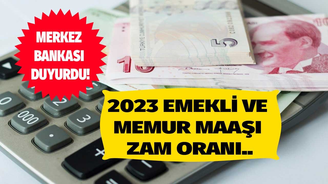 Milyonlarca memur ve emekli 2023 maaş zammı için bu rakamı bekliyordu Merkez Bankası 2022 yıl sonu enflasyon tahmini duyuruldu