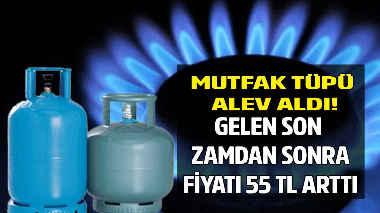 Enflasyon ve dolar kıvılcımı tüp fiyatlarına sıçradı rakamlar alev aldı o tarihten bu yana büyük mutfak tüpüne 55 TL zam yapıldı