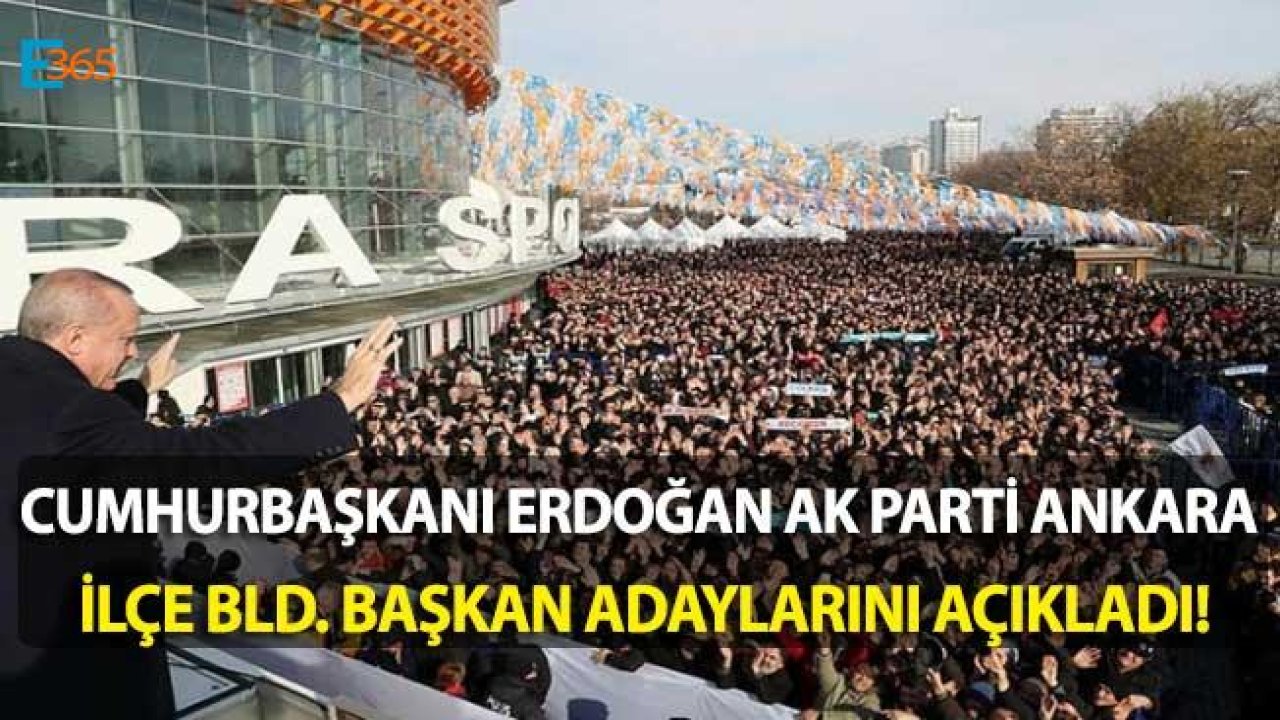 AK Parti Ankara İlçeleri Belediye Başkan Adayları 2019 Listesi