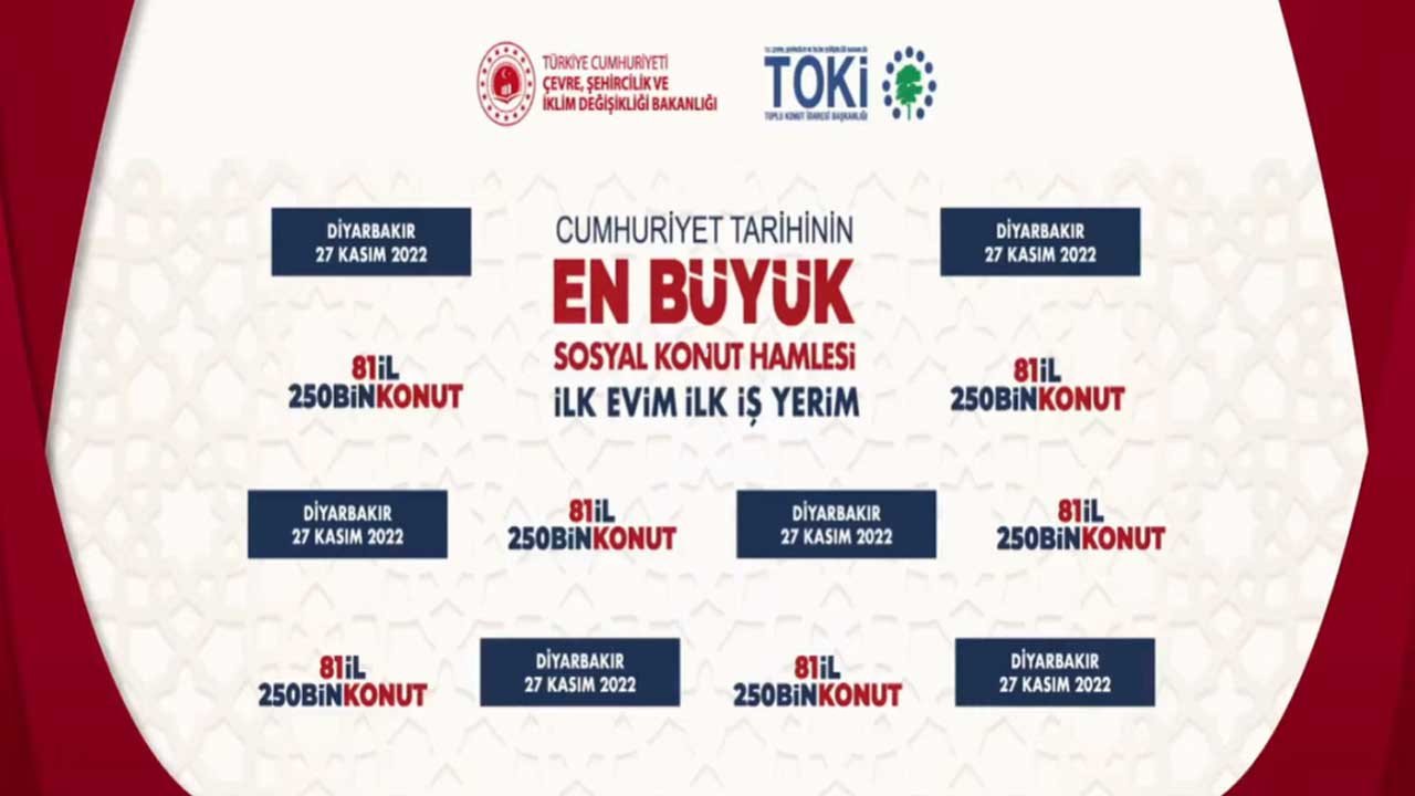 TOKİ Diyarbakır Merkez kura çekimi sonucu 3+1 isim listesi çekiliş sonuçları 2022 sorgulama ekranı