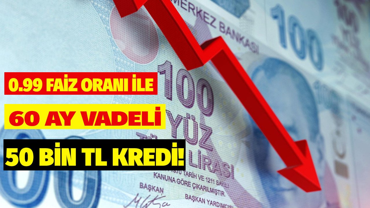 Vade uzadı faiz düştü Halkbank 60 ay vadeli 50000 TL destek kredisi başvuru ekranı açıldı