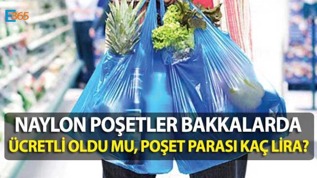 Bakkallarda Poşet Ücretli Mi, Poşet Uygulaması Nasıl Olacak, Kaç Para Ücret Alınacak?