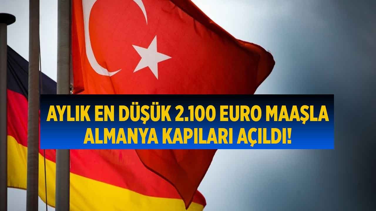 Alman hükümeti onayladı Meslek Lisesi mezunlarına 2.100 Euro asgari ücret maaşı ile Almanya kapısı açıldı!