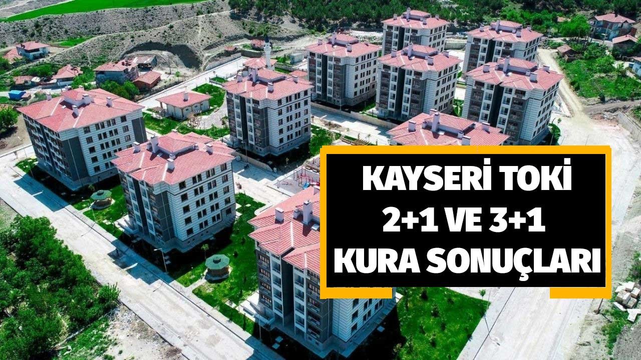 Kayseri TOKİ kura sonuçları isim listesi 2022 İncesu Saraycık Pınarbaşı Tomarza Bünyan Yahyalı çekilişi