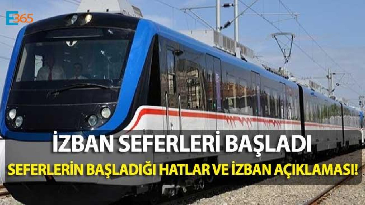 Son Dakika! İZBAN Grevi Bitti, İlk Seferler Başladı Çiğli Tepeköy, Çiğli Aliağa ve  Selçuk Tepeköy Hatları Ulaşıma Açıldı