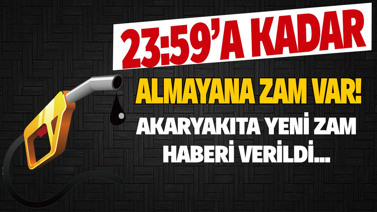 Araç sahipleri indirim furyası sona erdi 23:59'a kadar almayana zam haberi verildi! Benzin ve motorin fiyatları