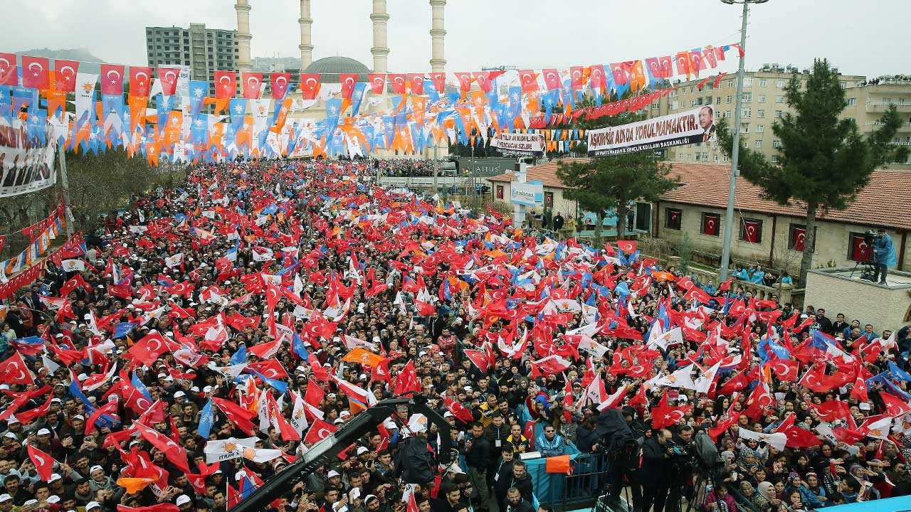 Cumhurbaşkanı Erdoğan'ın Mardin Mitingine kaç kişi katıldı?