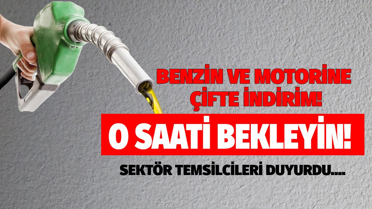 Araç sahiplerine duyuru sakın o saatten önce almayın! Benzin ve motorine çifte indirim müjdesi verildi