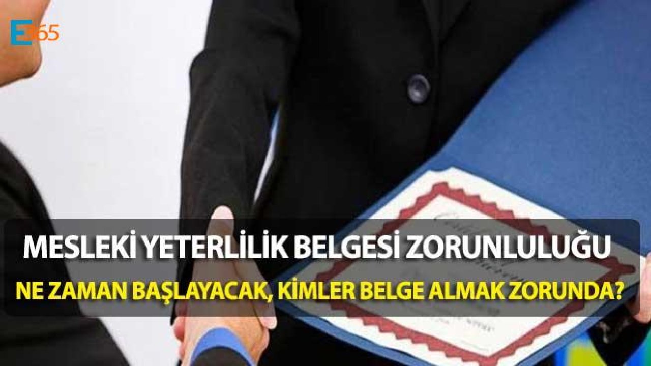 İnşaat İşçisi Mesleki Yeterlilik Belgesi Zorunluluğu Ne Zaman Başlayacak?