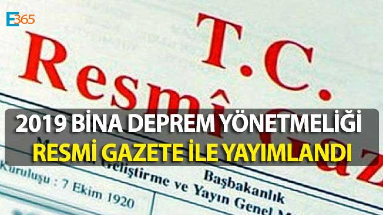 Bina Deprem Yönetmeliği Değişti!