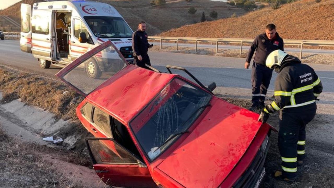 Kaza Yapan Aracın Sürücüsü Tam Bir Trafik Canavarı Çıktı