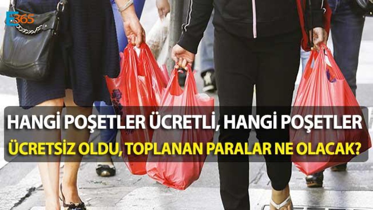 Hangi Poşetler Ücretli, Hangi Poşetler Ücretsiz, Toplanan Poşet Paraları Ne Olacak?