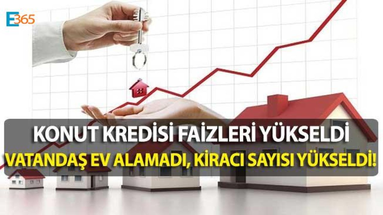 Konut Kredisi Faizleri Yükseldi, Kiracı Sayısı Arttı!