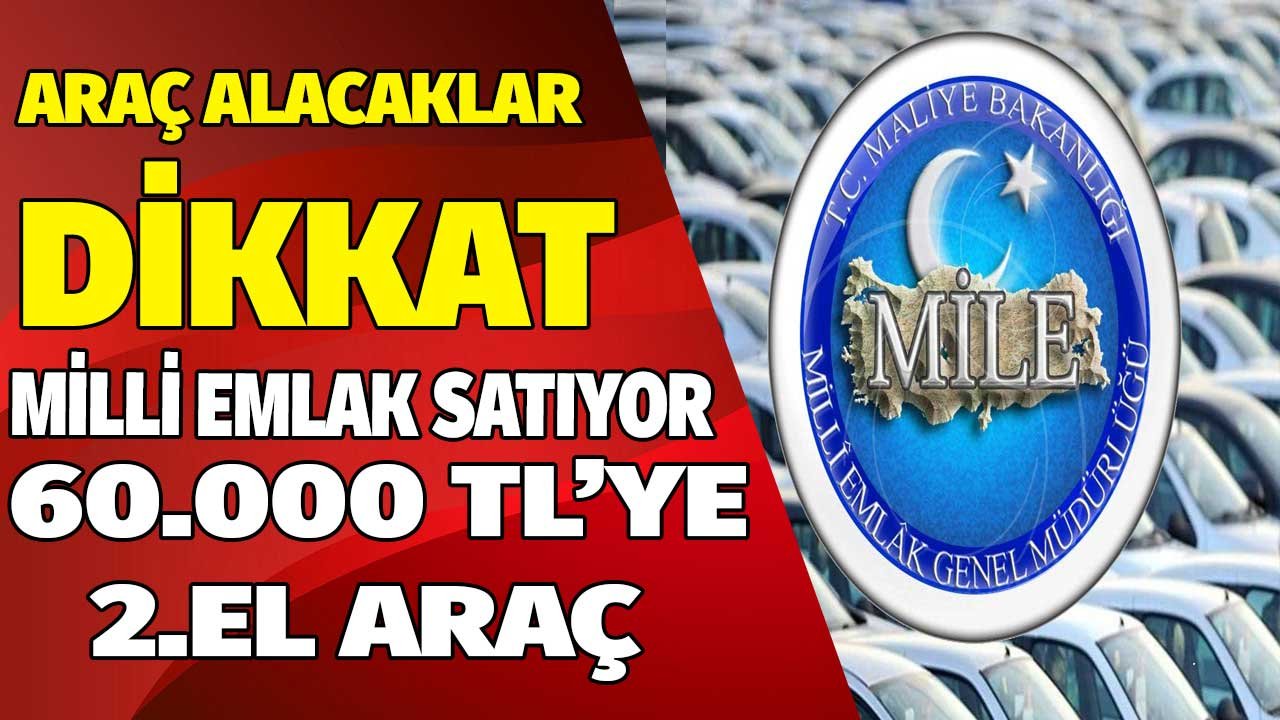 Mercedes Benz Tofaş Şahin Renault Ford Toyota! Devletin kullanılmayan makam araçları 60 bin TL'ye satışta