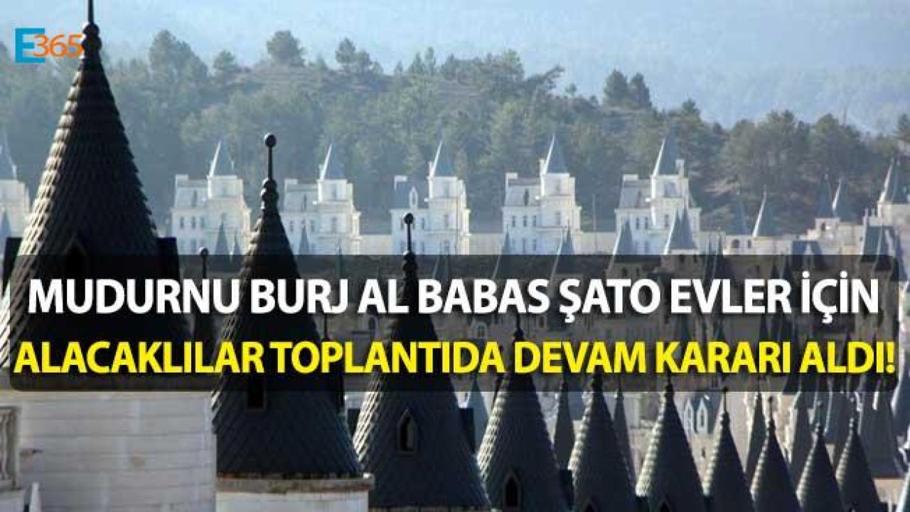 Sarot Grup Mudurnu Burj Al Babas Şato Evler İçin Karar Günü!