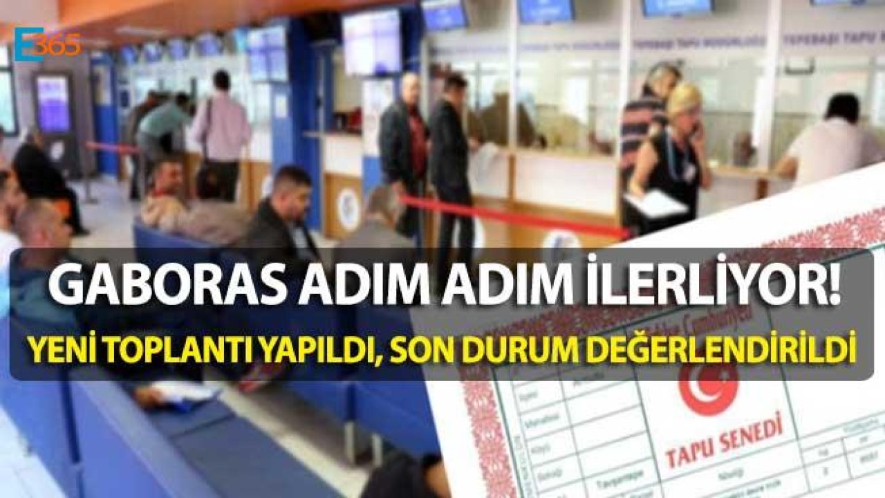 GABORAS Gayrimenkul Borsası Adım Adım İlerlemeye Devam Ediyor...