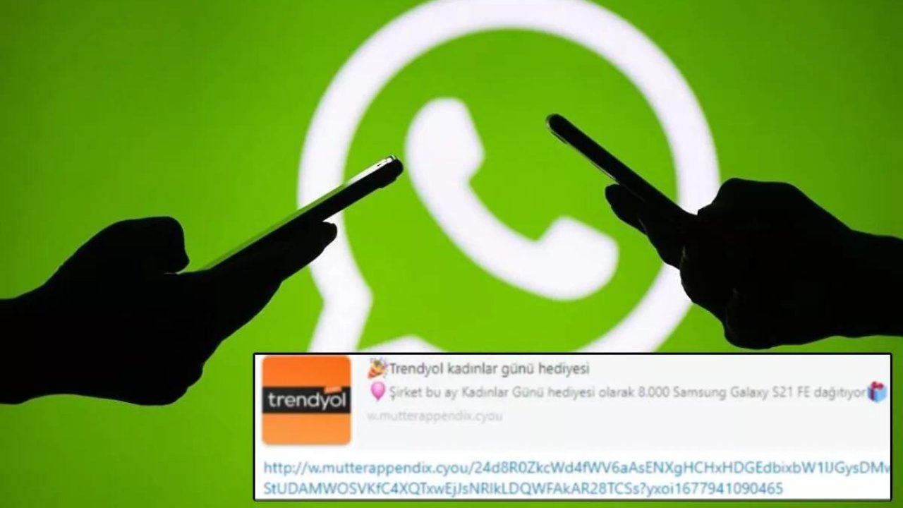 Alışveriş için Trendyol'u tercih edenler aman dikkat! WhatsApp'tan gelen bu linke sakın tıklamayın